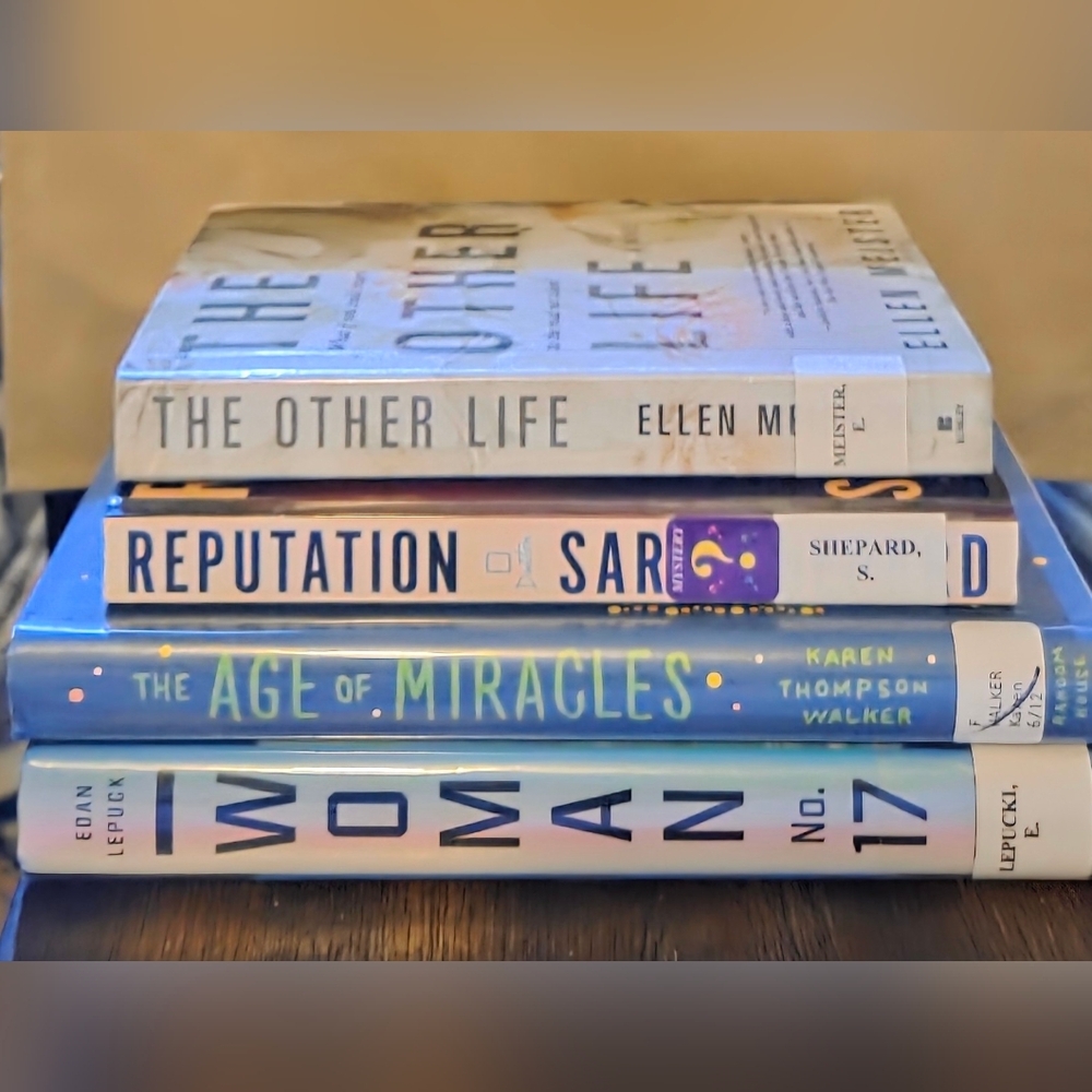 Stack of Fiction Books